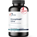 Designs for Health OmegAvail Ultra TG Fish Oil 1200mg - Triglyceride Form Omega 3 Fish Oil Supplement with DHA/EPA - No Fishy Aftersmaak (120 Softgels)