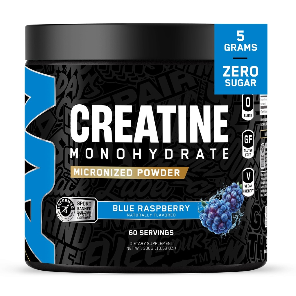 Alles Zwart Alles Creatine Monhydraat 60 Servaties 