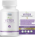 BIOLABS PRO Supplément naturel de chasteberry de Vitex pour les femmes - Extrait de baies d'arbre de Chaste pur 500mg, Formulation de la force maximale, Capsules végétaliennes, soutient l'équilibre hormonal - (60 capsules - 2-Mois d'approvisionnement)