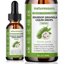 Naturesours Extrait de sourcil biologique 100% pur, gouttes liquides de sourcil 1800MG, Feuille de sourcil biologique pur et extrait de fruits, sans sucre/gluten, 2 FL.OZ (1)