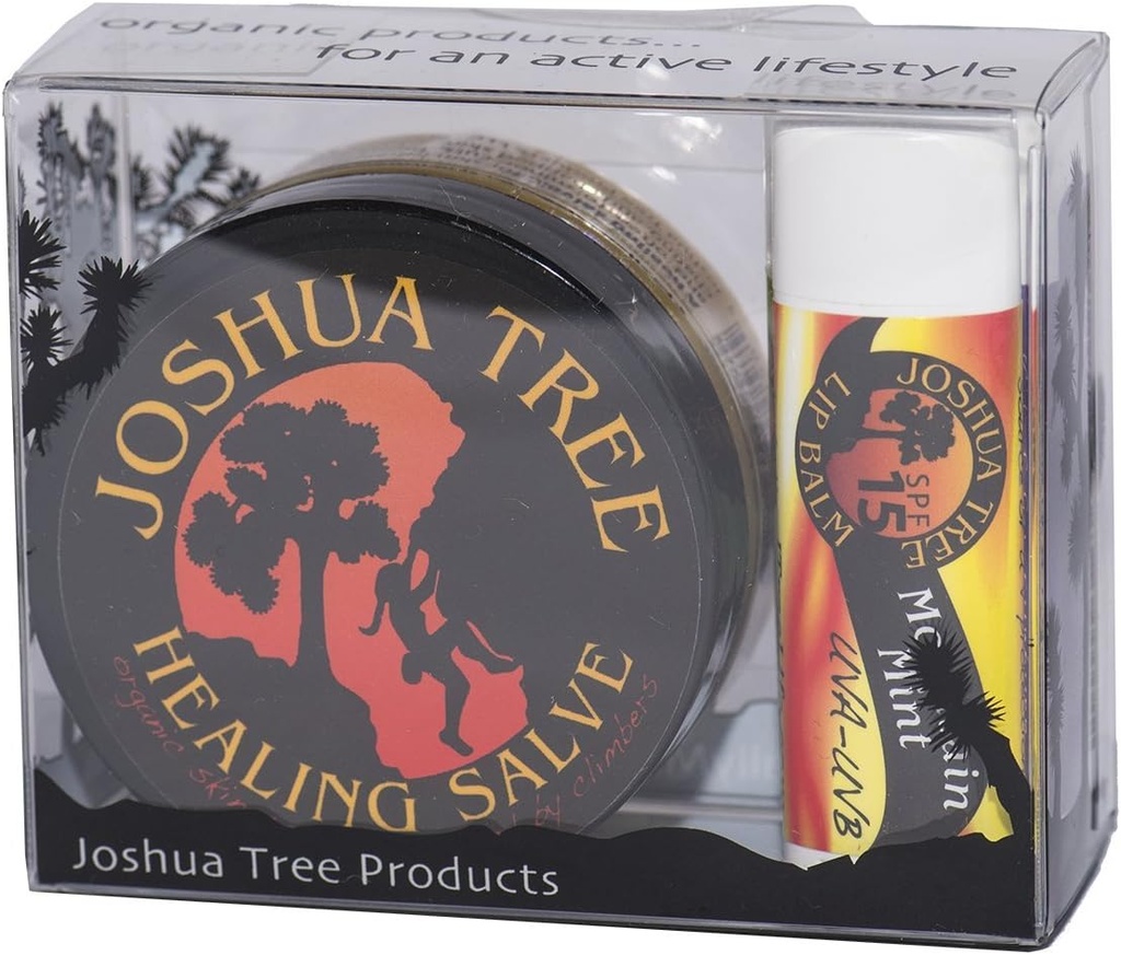 Joshua Tree Organic Climbing Salve Ensemble cadeau de protection de la peau