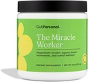 The Miracle Worker Magnesium Glycinate Powder for Sleep - Chelated Magnesium Drink Powder Supplement helpt Vermindert stress en regelmatigheid terwijl het verlichten van spierkrampen met aardbeien smaak - 30 porties