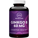 MRM Nutrition Ginkgo B 60mg. Sans gluten + végétalien 120 portions