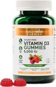 NatureWise Vitamine D3 5000 IE Gummies - Suikervrije gemengde Berry Flavor - Vitamine D Gummies voor volwassenen, Ondersteunt immuniteit, spier- en botsterkte -Gelatin-Free, Non-GMO - 90 Gummies[45-Day Supply]
