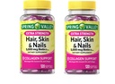 Anexa Spring Valley Extra sterkte Biotine Haar, Huid & Nagels Dieetsupplement, 5.000 mcg, 120 Tellen (pakket van 2,), 240 Tellen (pakket van 1)