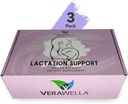 Borstvoeding Support, Infused met Fenegriek, Venkel & Melkdistel, Borstvoeding Ondersteuning voor verhoogde melkvoorziening, Verhoog de melkvoorziening Borstvoeding Essentieel, Verpakking van 3