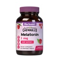 Bluebonnet Voeding EarthSweet Melatonine 1 mg Snelwerkende Snel Oplossen Nachtrust en Rustige Slaapondersteuning - Slaaphulp - Glutenvrij, Veganistisch - Smaak - Kauwtabletten Raspberry