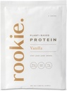 Rookie Wellness Plant-Based Probiotic Protein - Organic Pea Protein Powder with Complete Amino Acid Profile, Gut-Healthy Prebiotics & Probiotics, & Over 25 Vitaminen & Minerals (10 Sachets, Vanille)