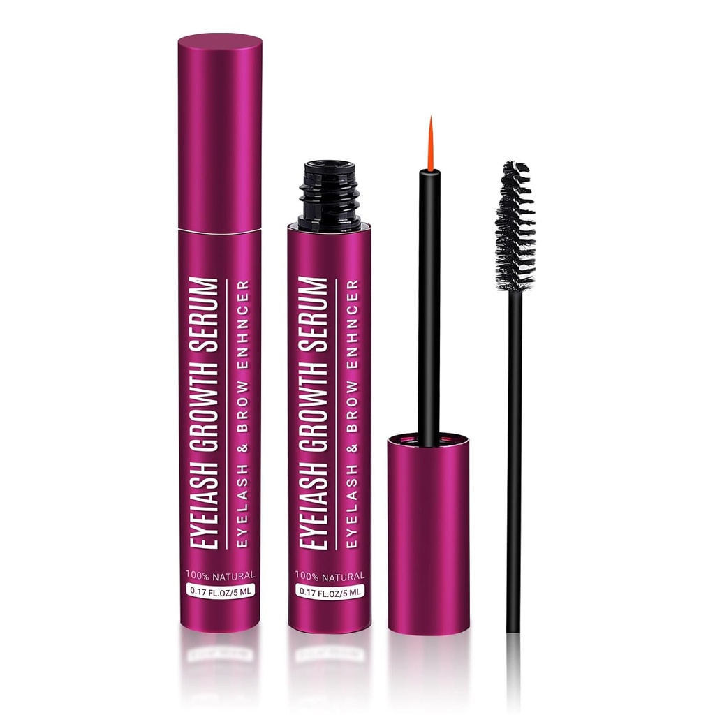 Lash Serum voor wimpergroei, wimpergroei Serum(5ml), Unlock The Secret to Langer, Fuller, and More Luxurious wimpers with Eyelash Growth Serum