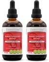 Geheimen van de Stam - Bloeddruk geheim, gezonde Circulatie Formule, Herbal Supplement Blend Drops Alcoholvrije Liquid Extract (2x4 fl oz)