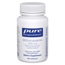 Pure Encapsulations Methylcobalamine 1000 mcg - Vitamine B12 Supplement to Support Memory & Zenuwgezondheid - Premium Vitamine B12 Capsules - 180 Capsules