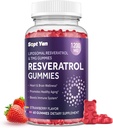 Liposomale NAD Resveratrol Supplement Gummies 1200mg met NAD+, Quercetin, TMG, Pterostilbene, Rode Wijn Extract, Antioxidant, Gezond Veroudering, Cellular Repair, Energie, Hersenfunctie - 60 Gummies