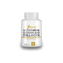 Jong+ Glutathion, glutaminezuur en collagen. Antioxidant Supplement - 1000mg, 60 capsules