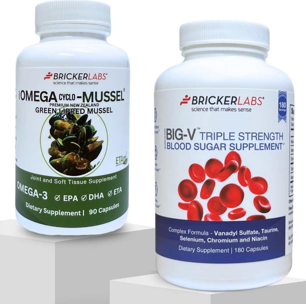 Bricker Labs Joint Comfort and Sugar Balance 