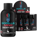 Gorilla Mind Energy Shots (pakket van 6) - Enhanced Focus & Energy, Sugar-Free, Fast-Acting, Potent Formula with Vitamines & Natural Extracts (Black Cherry Vanilla)