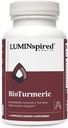LUMINSPIRED GEZONDHEID Hoge Absorptie Kurkuma Curcumine Supplement met zwarte peper Extract voor de gezamenlijke gezondheid, Antioxidant Support & Ontsteking Relief, Vegan, Non-GMO, Glutenvrij - 60 Tellen