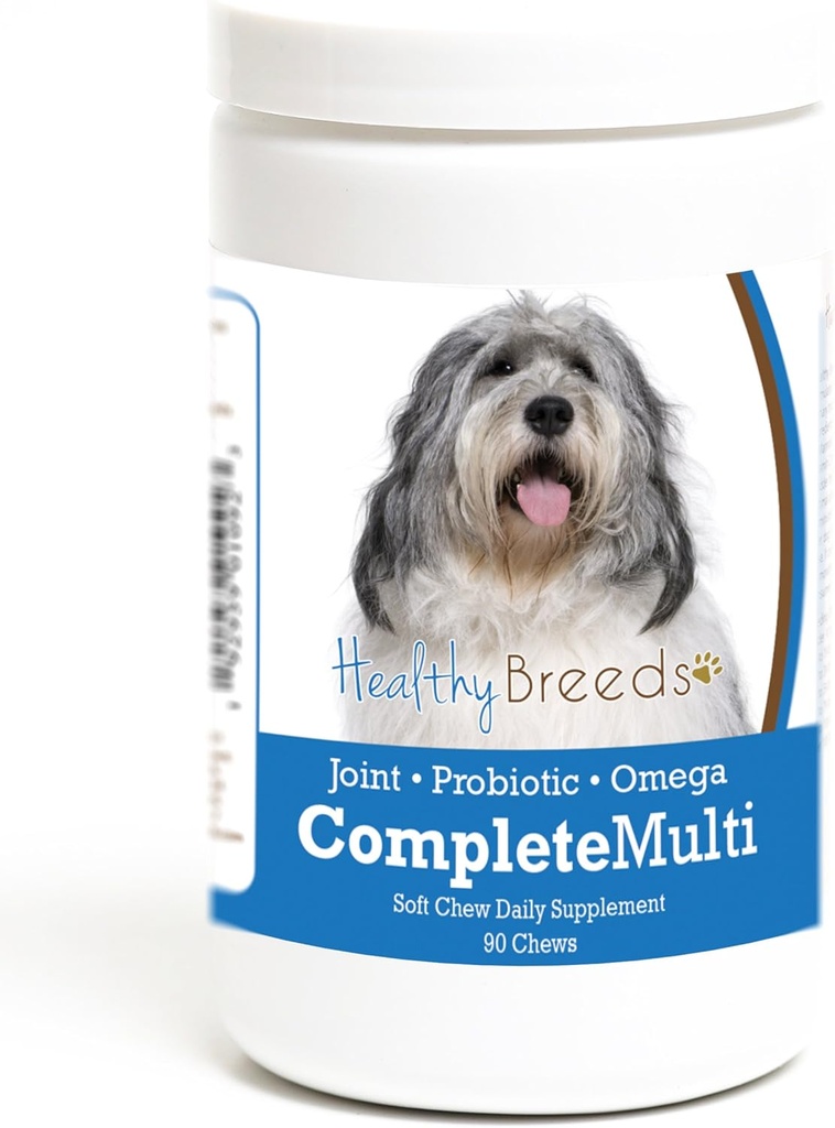 Gezond Ras Poolse Lowland Sheepdog Alle in één Multivitamine Zachte Kauw 90 Tellen