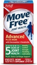 Move Free Advanced Plus MSM, 120 tabletten - Joint Health Supplement met Glucosamine en Chondroitin (verpakking van 12)
