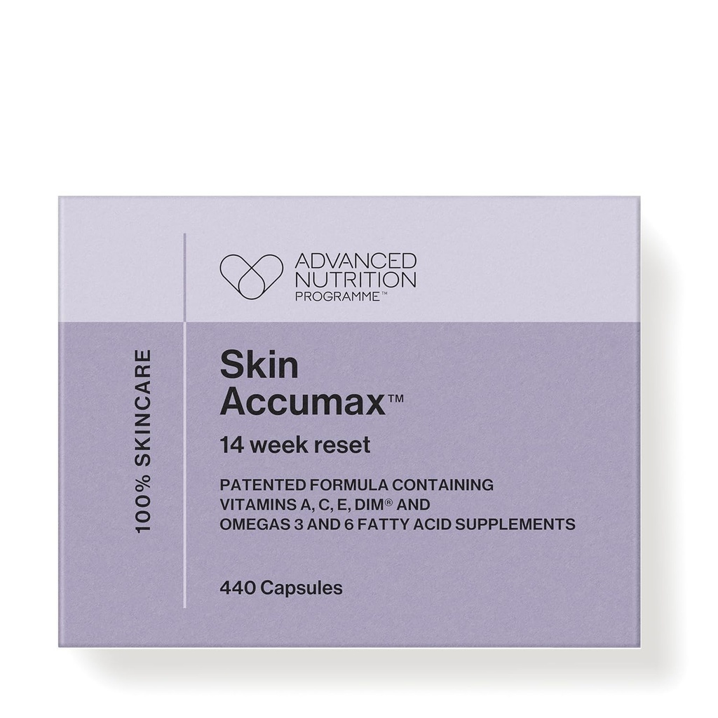 jane iredale Skin Accumax Complément nutritionnel Capsules améliorer l'acné et promouvoir une peau saine contient de la vitamine A, C et E végétalien et sans gluten