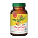 MegaFood MegaFlora Probiotiques pour enfants - 5 milliards UFC - Non-OGM, Végétarien, fait sans 9 allergènes alimentaires, probiotiques pour la santé digestive- 60 Mini Capsules (60 portions)