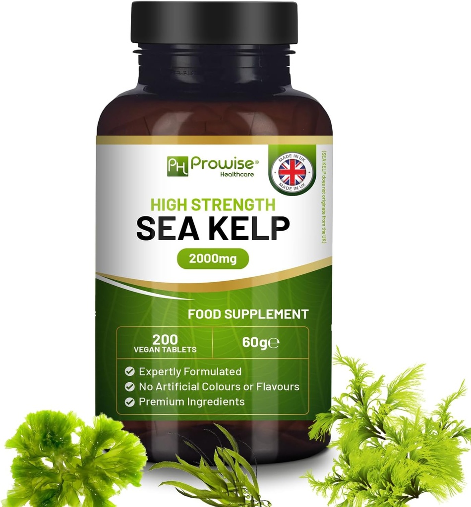 Sea Kelp 2000mg 200 Vegan tabletten 