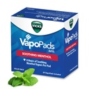 Vicks VapoPads original Menthol Scent - Vapor Pads Recharge pour les humidificateurs Vicks et les inhalateurs à vapeur, Scent Pads pour la congestion et le soulagement de la toux, 20-Pack, boîte couleur mai Vary