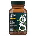 Gaia Herbs Reflux Relief - met Marshmallow Root, kamille, Aloë, Licorice, en High Mallow - Helpt met Occasional Heartburn en Relieve Indigestie - 45 Kauwtabletten (45-Day Supply)