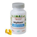 Quantum Health MigShield Magnesium Supplement met Riboflavine & CoQ10 helpt bij het bevorderen van de juiste functie van het brein hart & spier dagelijks voedingsessentials voor vrouwen & mannen - 60 tabletten