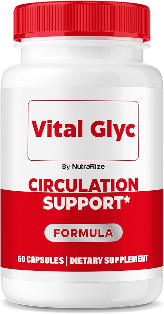 Vitale Glyc Capsules - Officiële Blood Support Formula, Vital Glyc Blood Vessel Cleaner, Vital Glyc Glyco Optimizer Pillen, Ondersteunt de algehele gezondheid en wellness, Vital Glyc Powder (60 capsules)