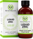 Zinksupplement met biologische vlierbessenvrucht en kruiden - Krachtig en effectief vloeibaar Dieetsupplement voor volledige familie - 100% alcohol en glutenvrij - niet GGO-formule. Grote 4oz fles.