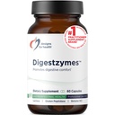 Designs for Health Digestzymes - Digestive Enzymes + Betaine Hydrodide for Gas & Bloating Relief - Pepsin, Ox Bile, Lactase Enzyme & Lipase Enzymes for Digestion (60 Capsules)