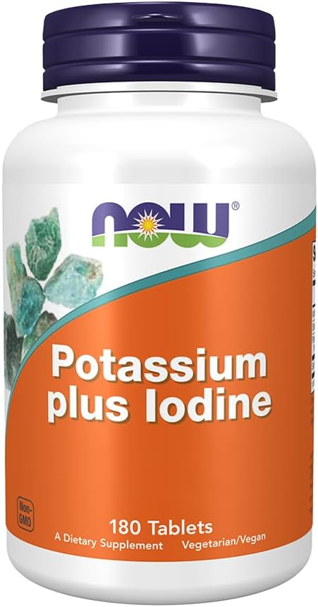 NU LEVENSMIDDELEN Kalium Plus Jodium180 Tabs, 180 CT
