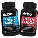 Colon Cleanser Detox Supplement Capsules - 15 jours Colon Cleanse Pills & Probiotic Natural Herbal Cleaning - Suppléments quotidiens du mouvement Bowel pour l'estomac intestinal Bloating Gut Digestive Support