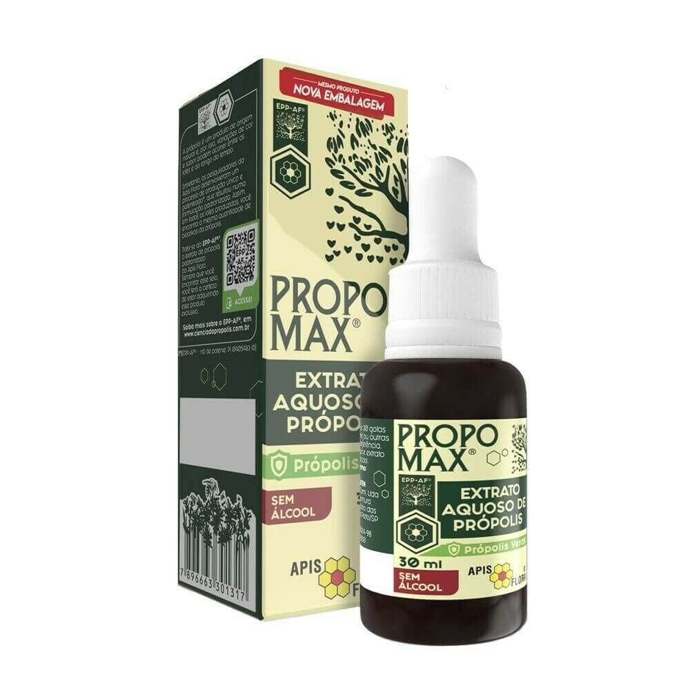 Apis Flora Braziliaanse Green Bee Propolis, Hoog in Flavonoïden en Artepillin-C 7, Wax-Free, Alcoholvrij, 30ml (pakket van 2)