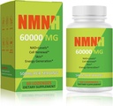 NMNH 500mg (Dihydronicotinamide Mononucleot), NMN Supplement Alternatief met NR, TMG, Resveratrol, COQ10, NAD Supplement, Energie, Boost NAD+ Niveaus, 60 capsules