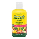 Natures Plus bron van leven Prenatale vloeibare, tropische vruchten - 30 fl oz - Multivitamine en minerale supplement - voedingsondersteuning tijdens de zwangerschap - Glutenvrij, vegetarisch - 30 porties