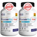 ProstateViva Max Suppléments pour les hommes Capsules, Suppléments de santé - La force maximale, tout naturel pour soutenir la fonction normale et saine (120 Capsules)