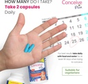 CONCEIVE PLUS Hommes Motilité Bundle Hommes Fertilité 60 + Supplément Motilité 60 Capsules