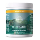 Primal Oogst Keto Collageen Poeder w/MCT Olietype I & III Collageen Peptiden voor vrouwen en mannen 30 porties