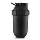 SHAKESPHERE Shaker Bottle - 24oz Leak Proof Protein Shaker Bottle for Pre Workout, Smoothie, and Powder Drink Mixes, No-Blade Mixer for Gym, BPA-Free, Easy Clean & Easy to Carry (Matte Black)