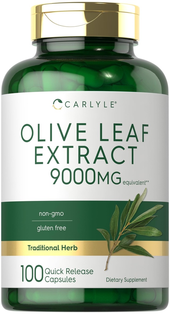 Carlyle Olive Leaf Extract Capsules 