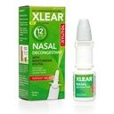 Xlear 12-uurs neus decongestant spray, natuurlijke Saline neusspray met Xylitol en Oxymetazoline, Instant Sinus druk en congestie relief voor kinderen en volwassenen 0.5 fl oz (pakket van 1)