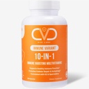 10-en-1 Immune Variante, Supplément d'Immune Booster avec Complexe Vitamine B, Zinc, Curcuma, Vitamines C & D pour le soutien et la défense immunitaires, Immunity Multivitamin for Women & Men, 90 Capsules