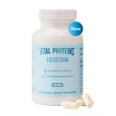 Protéines Vital Bovine Colostrum Supplément 90 Capsules pour Gut Health, Immune Support avec 40% IgG Premium Bovine Colostrum Superfood, Sans saveur, 30 portions