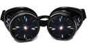 GloFX Black Padded Diffraction Goggles, Tinted Lenses, Limited Edition 