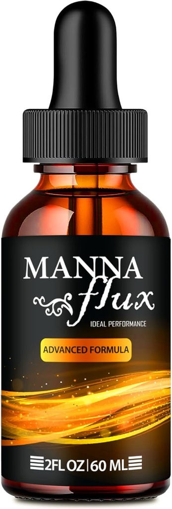Manna flux Drops, Mannaflux Ondersteuning Supplement Liquid Drops - Maximale sterkte, Manna Flux Health & Wellness Drops, Mannaflux All Natural Formula, Manna Flux Liquid Drops Reviews (1 Pack)