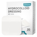 Dimora 20 Pack Hydrocolloid Wound Dressing, Ultra Thin 4" x 4" Grote Patch Bandages met Self-Adhesive