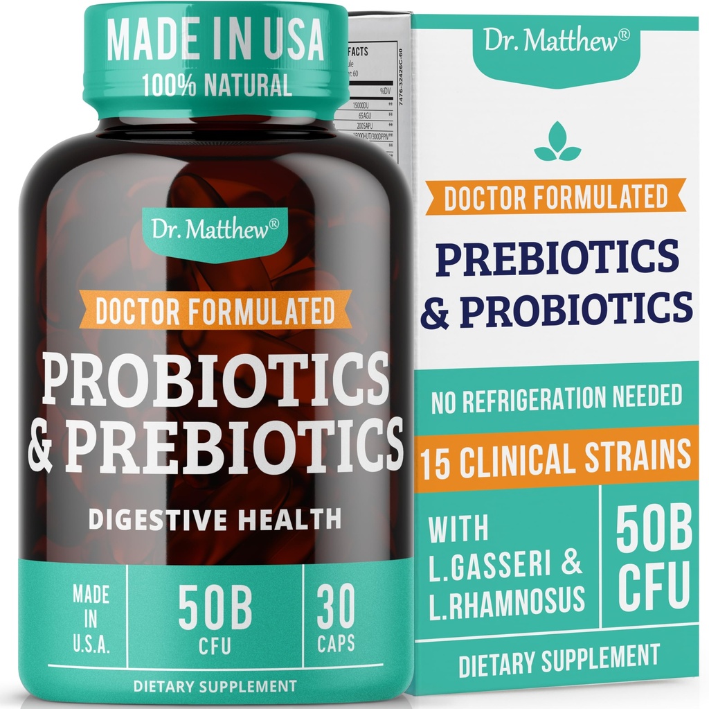 Prebiotica en probiotica: Probiotische Prebiotica, Pre en Probiotica voor Digestieve Gezondheid.