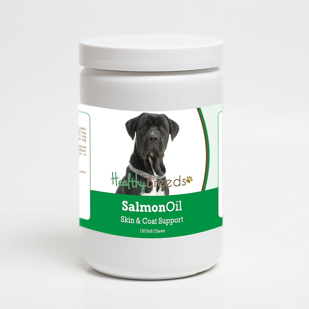 Salmon Oil Corso de canne en santé Mâche molle 120 Compte