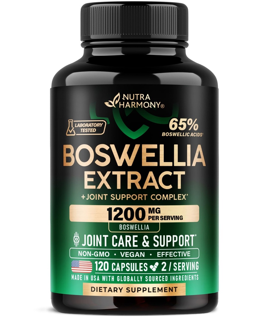Boswellia 1200mg - Extrait de Boswellia Turmeric.